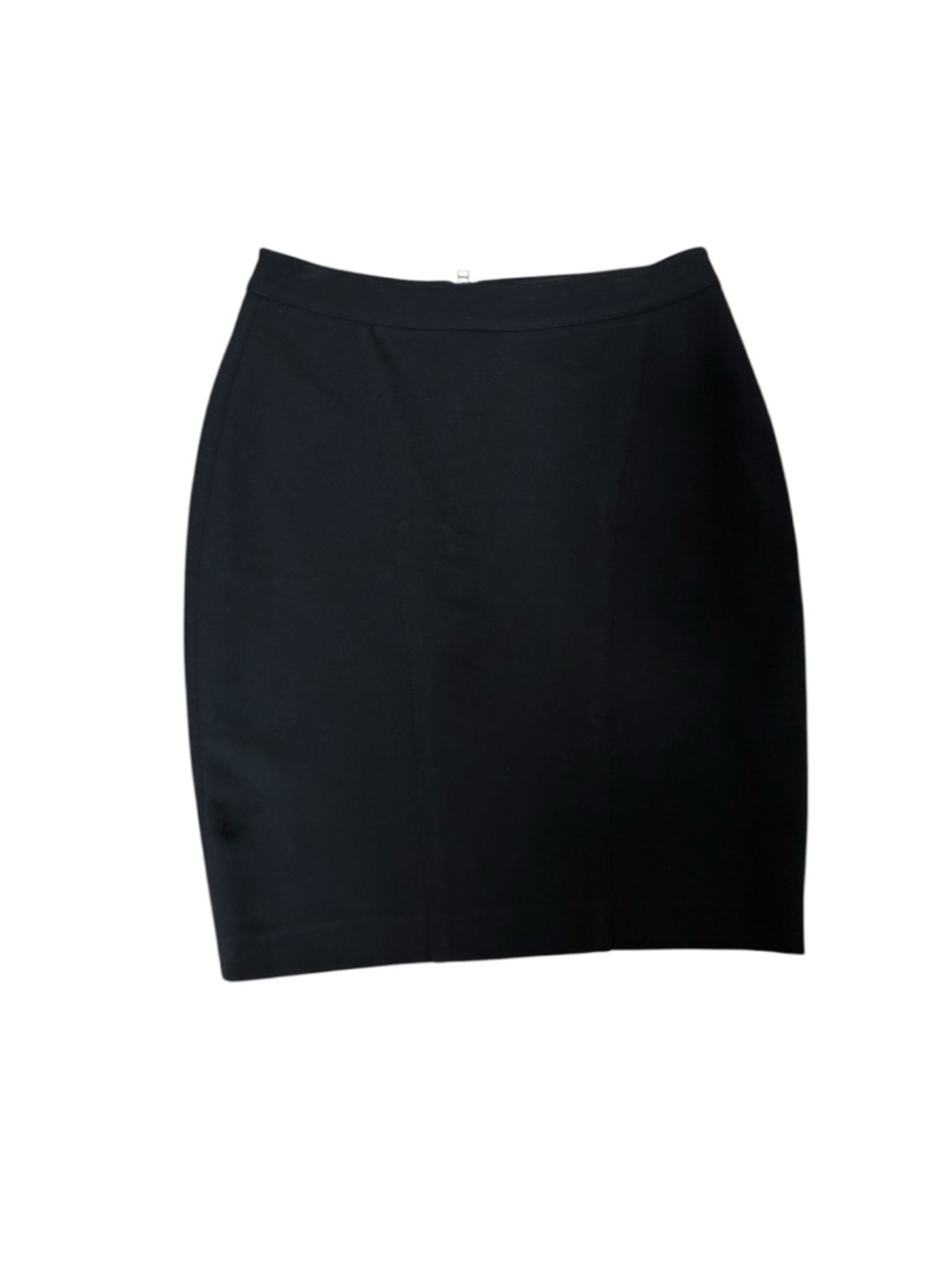 Pink Tartan Black Pencil Skirt Sz 6 High Waist Luxury Minimalist